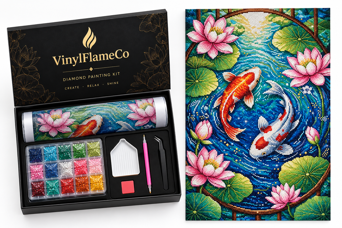 Garden Diamond Painting Kit - Dreamy Garden Collection