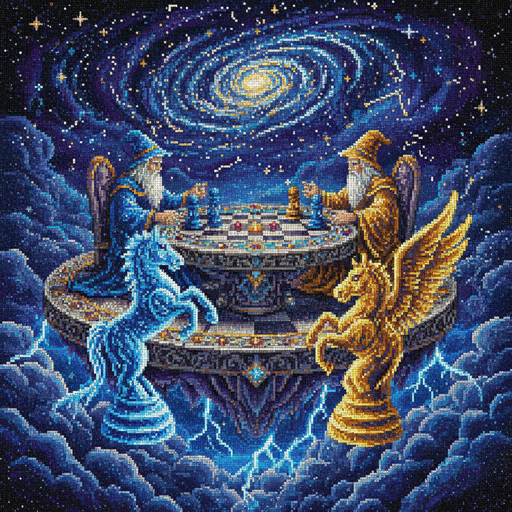 Wizard Chest Match - Diamond Painting Kits