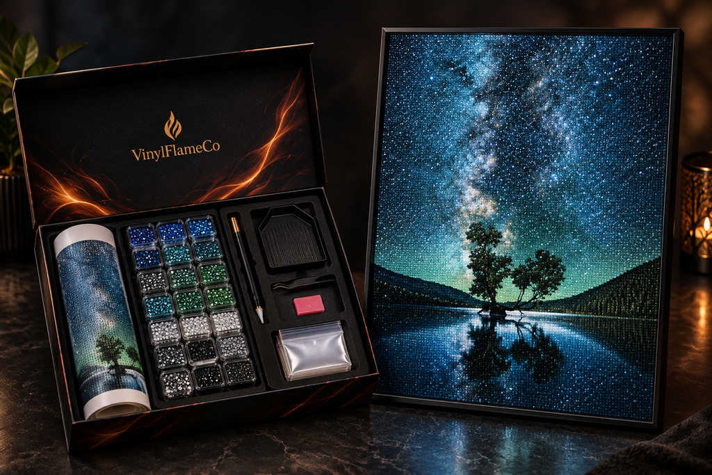 Milky Way Night Sky - Packaging Mockup