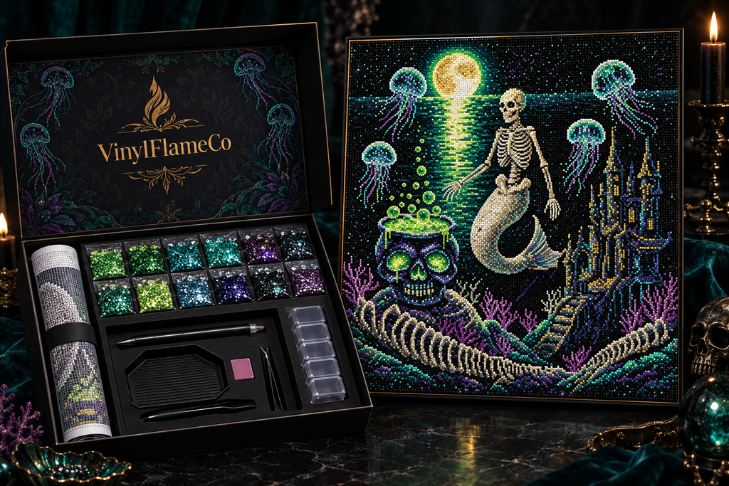 Skeletal Mermaid - Packaging Mockup