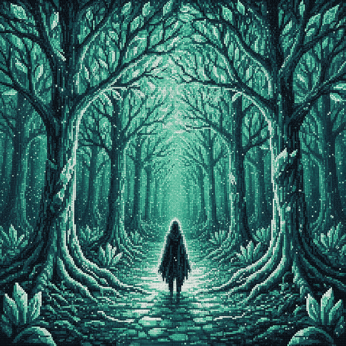 Magic Forest Diamond Painting Kit