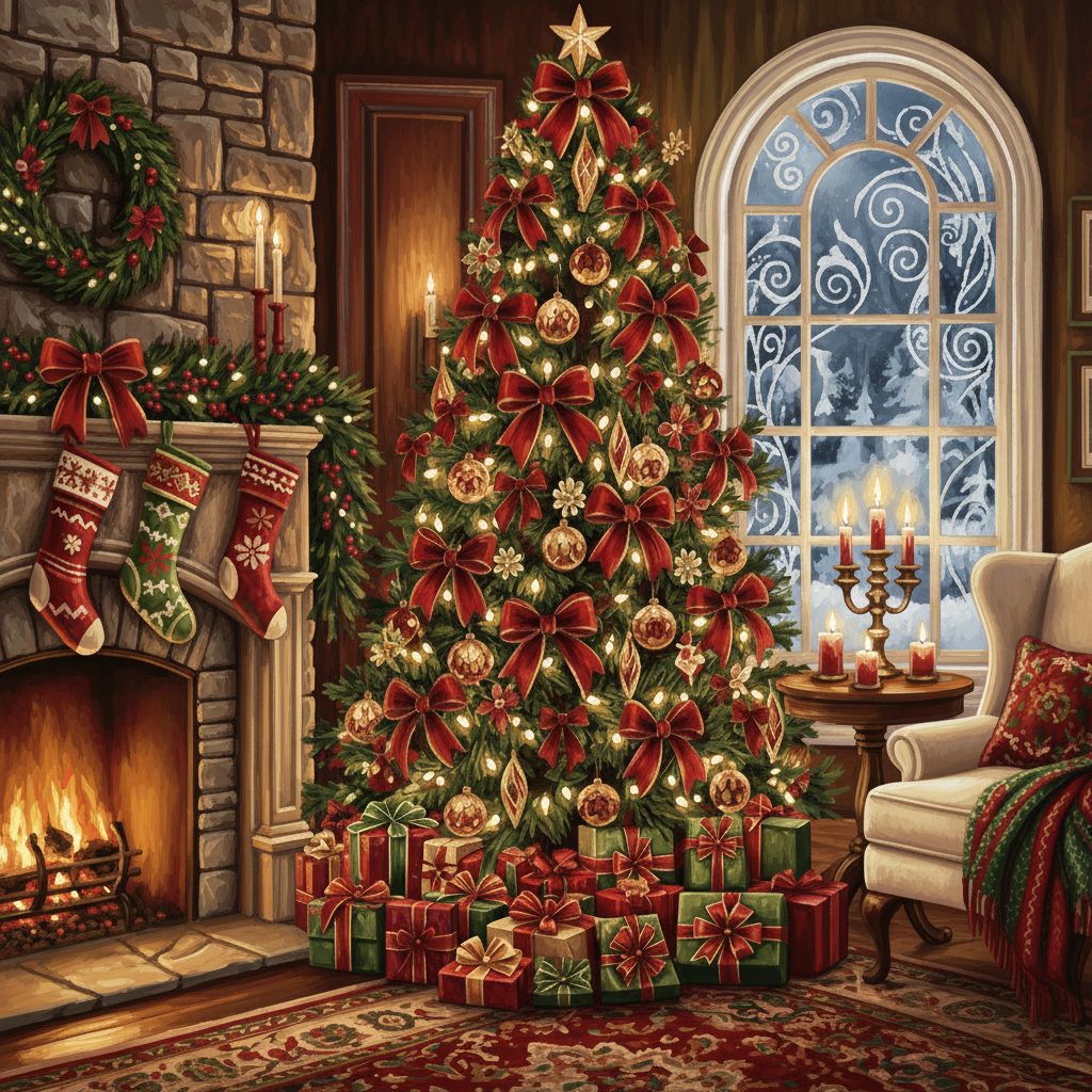 Christmas Morning - Diamond Painting Kit