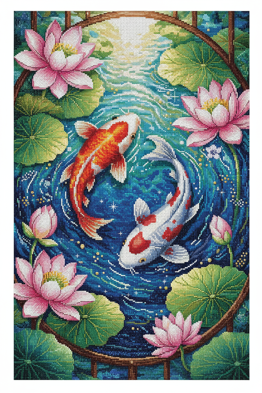 Dreamy garden - Diamond painting kit 