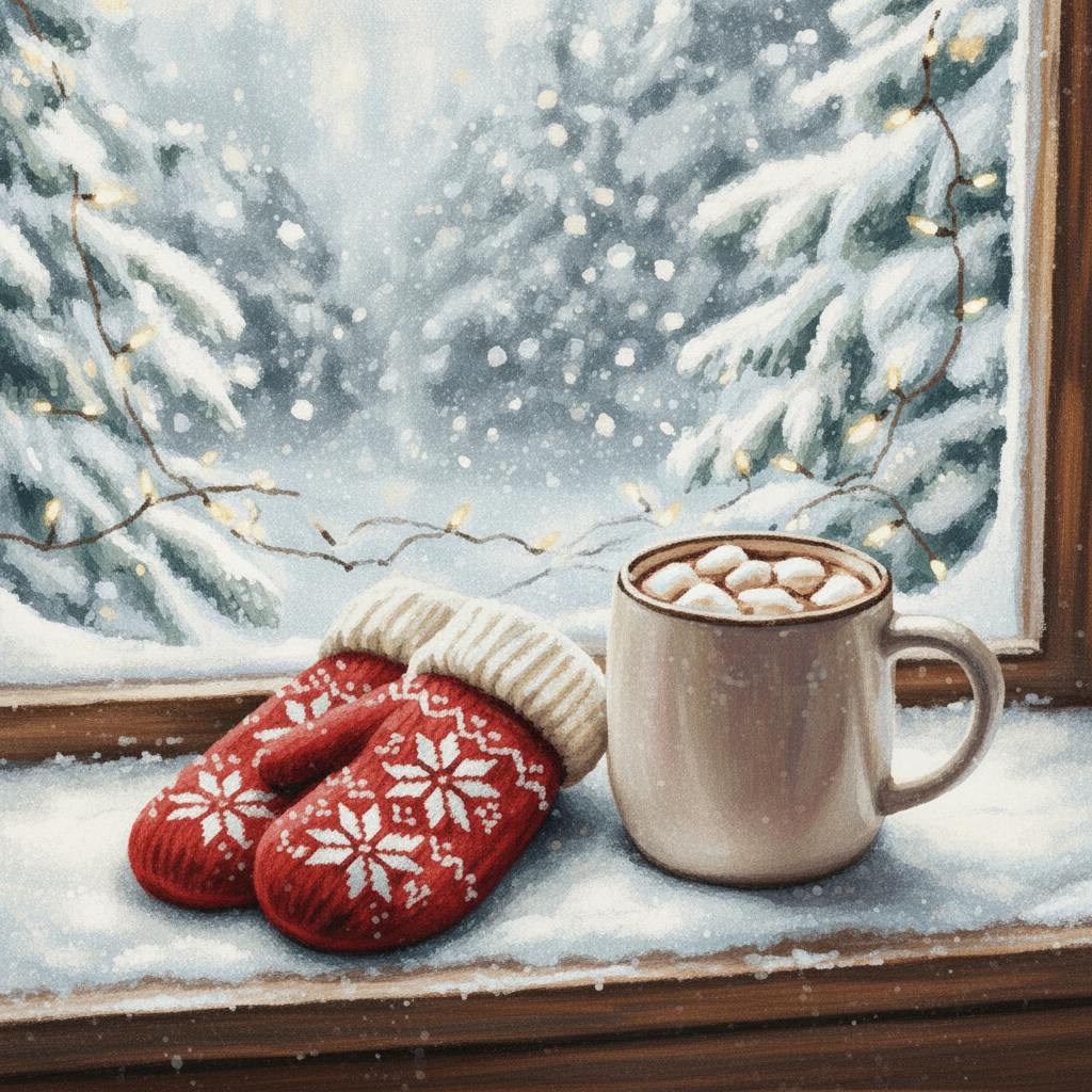 Cocao & Mittens- Diamond Painting Kit