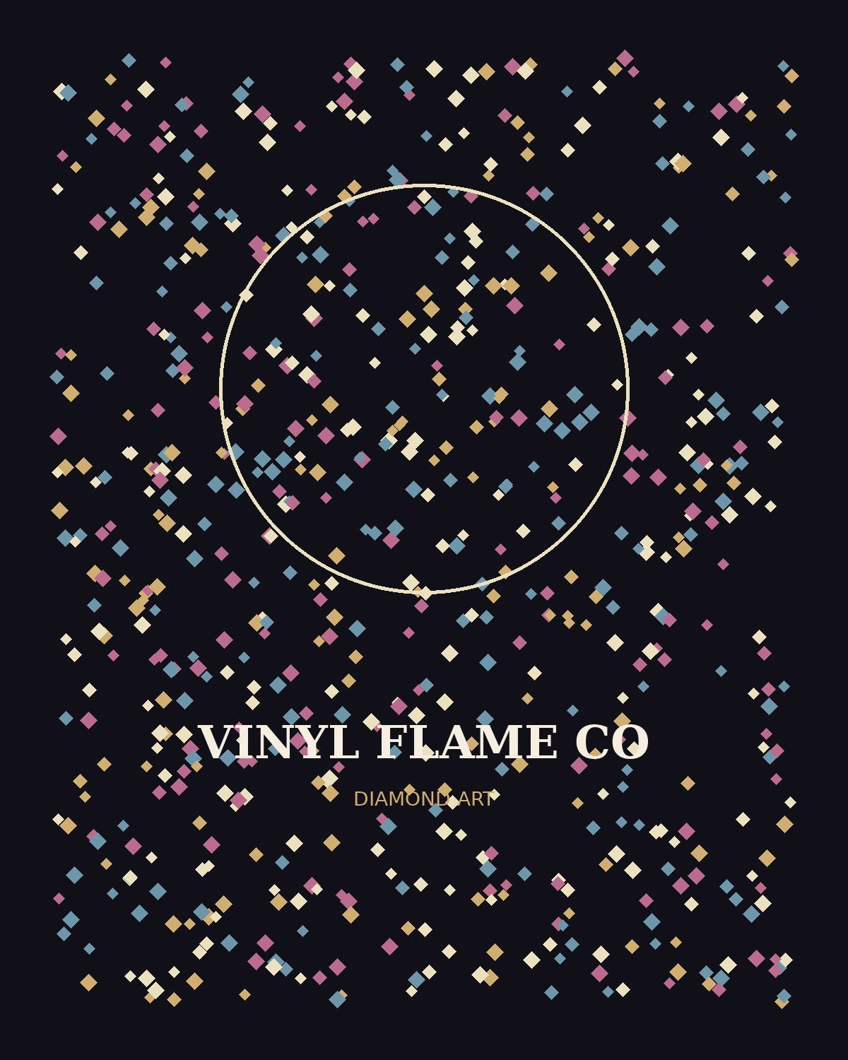 Vinyl Flame Co diamond art
